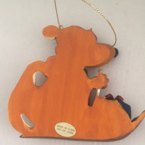 Favorite Pet Sleigh Dog Christmas Ornament Polystone Resin - Picture 5 of 11